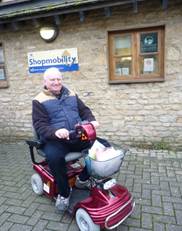 Witney Shopmobility service a gift for Christmas shoppers