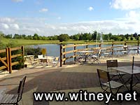 The Witney Lakes Bistro patio